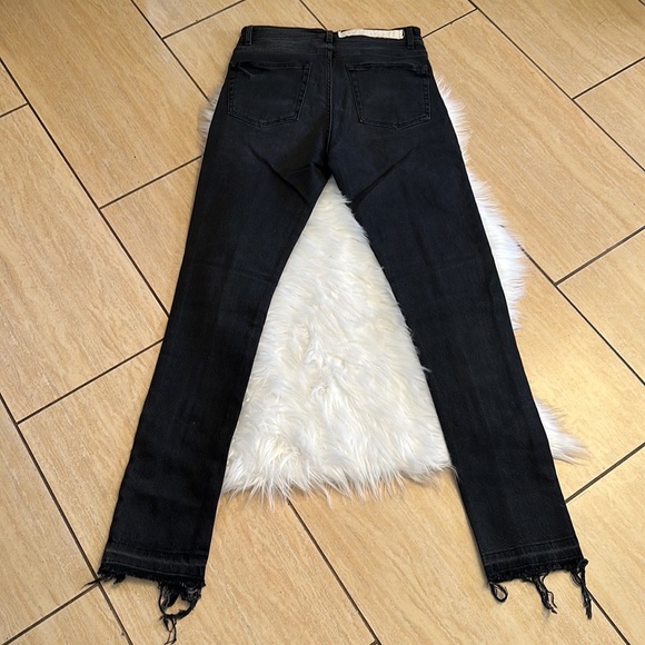 Val  Kristopher Eroded Denim Black Destroyed Jeans - Picture 7 of 11